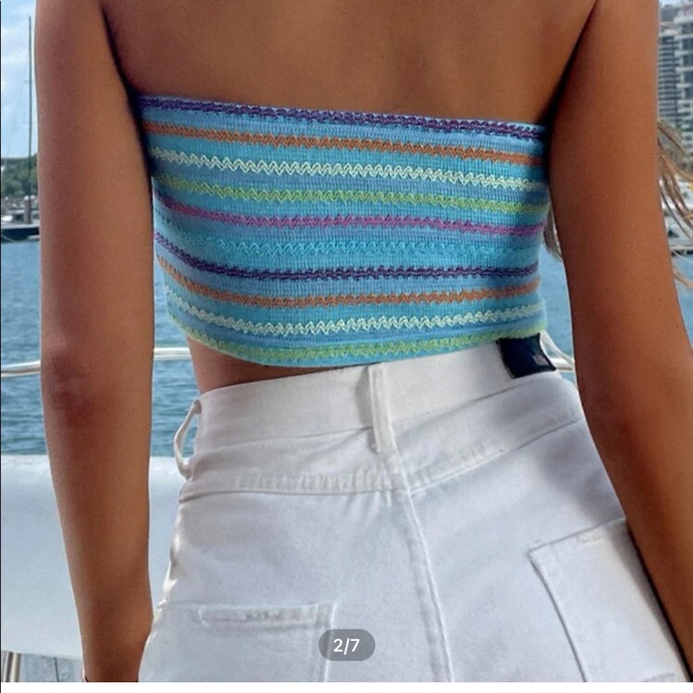 ☀️summer crop top☀️ - Picture 2 of 2